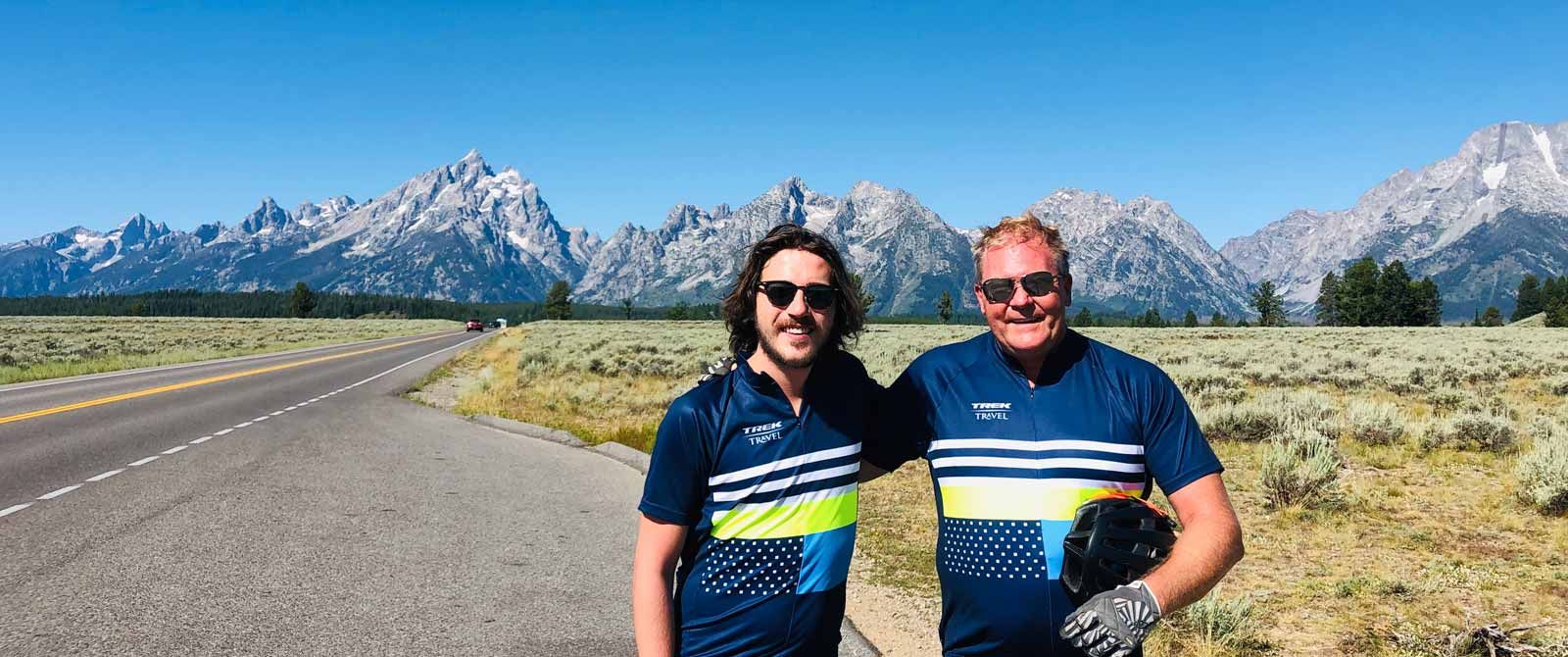 Join Trek Travel for a National Park bike tour through Yellowstone & The Grand Tetons