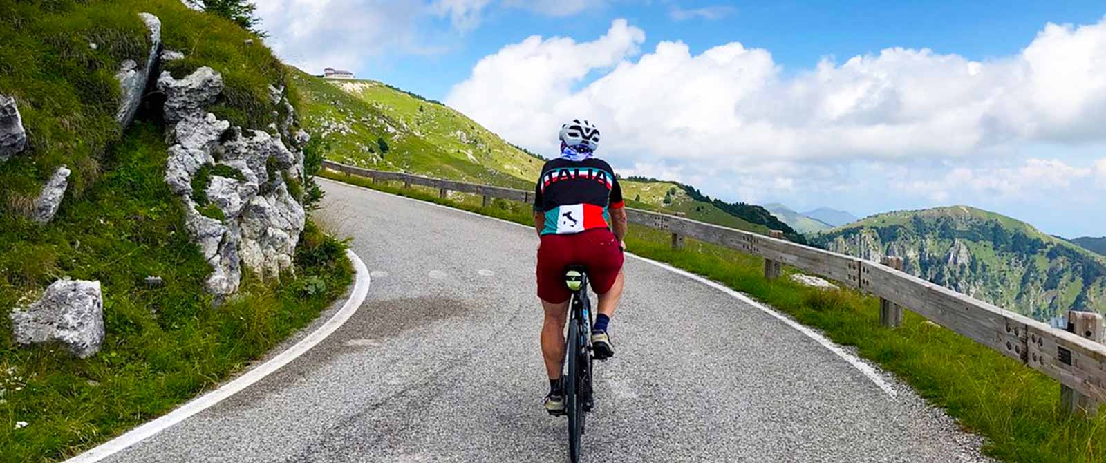 Watch the pros flying by on Monte Grappa 