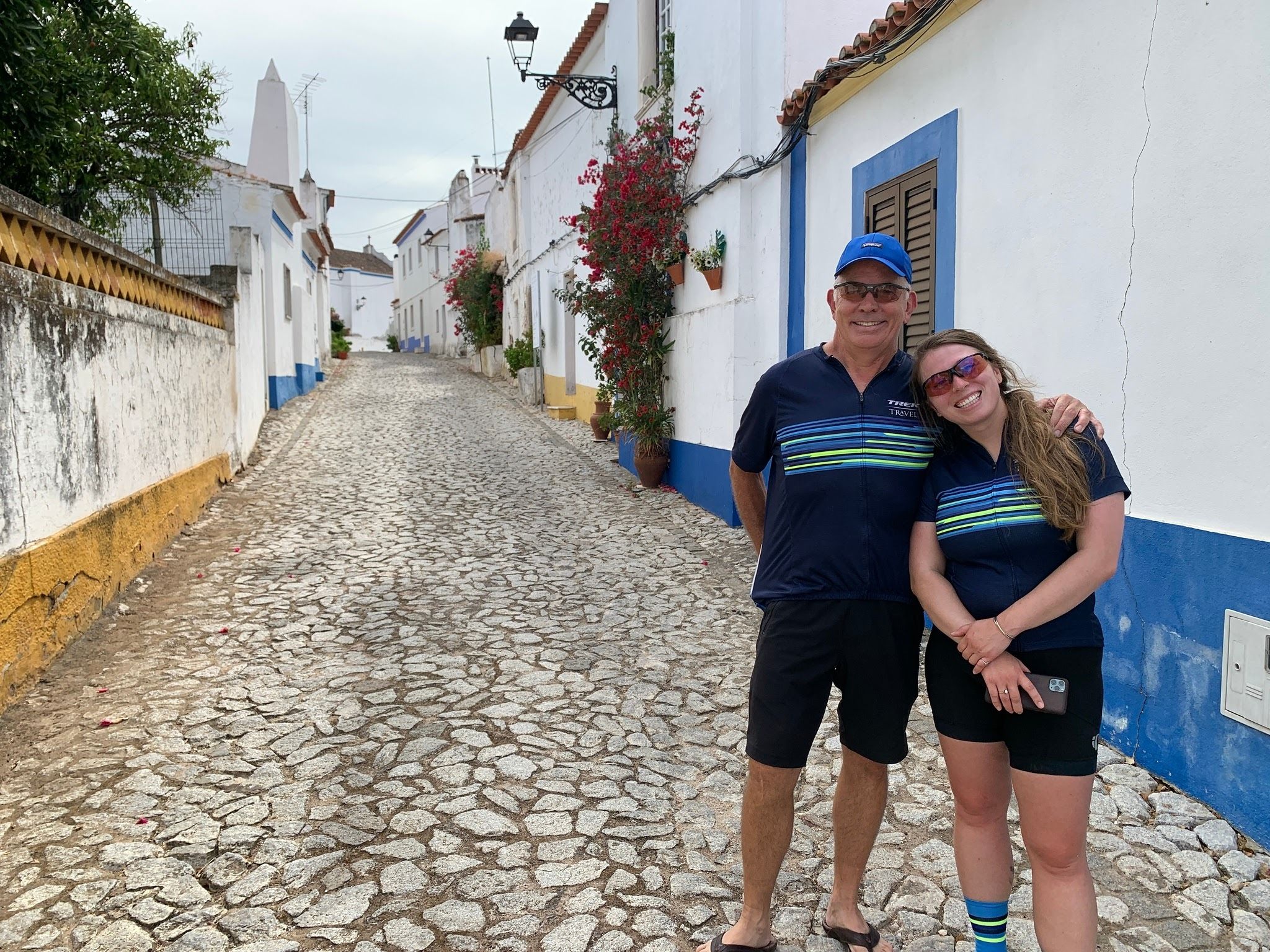 couple in a village