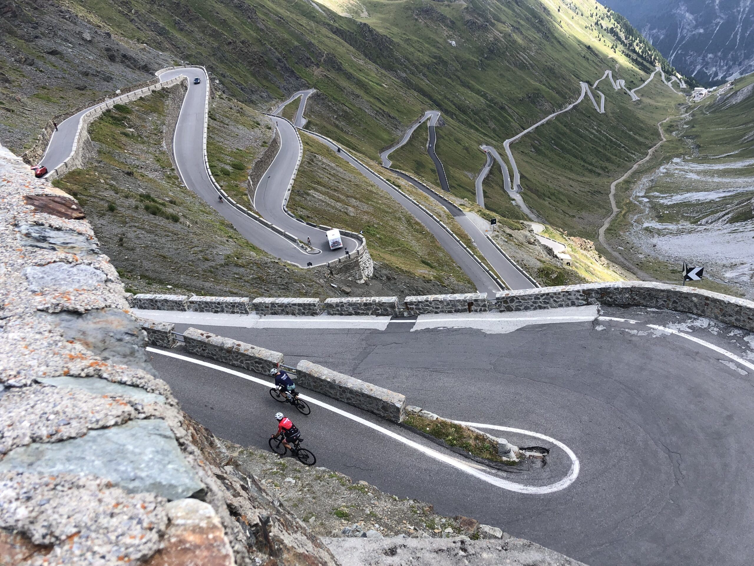 Stelvio ascent