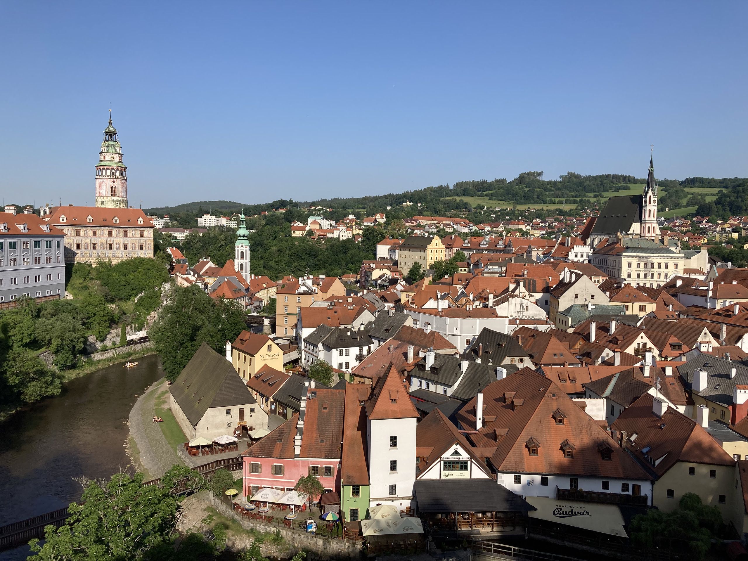 Cesky Krumlov town