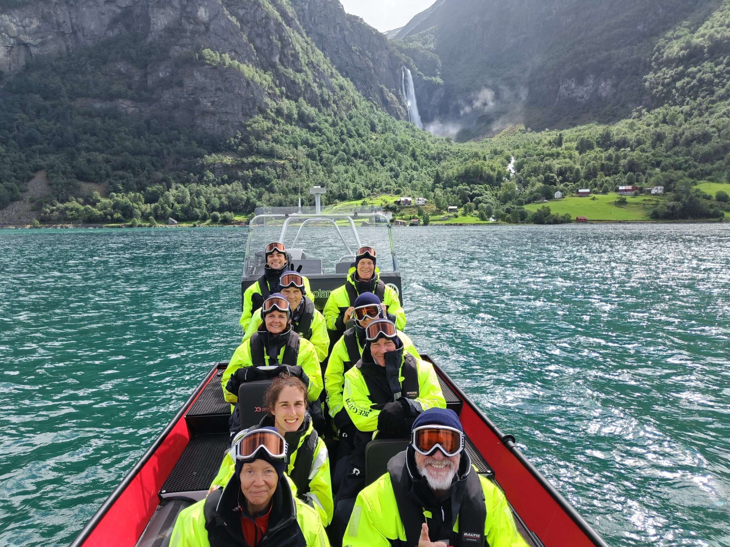 NO:RIB boat adventure across the fjord