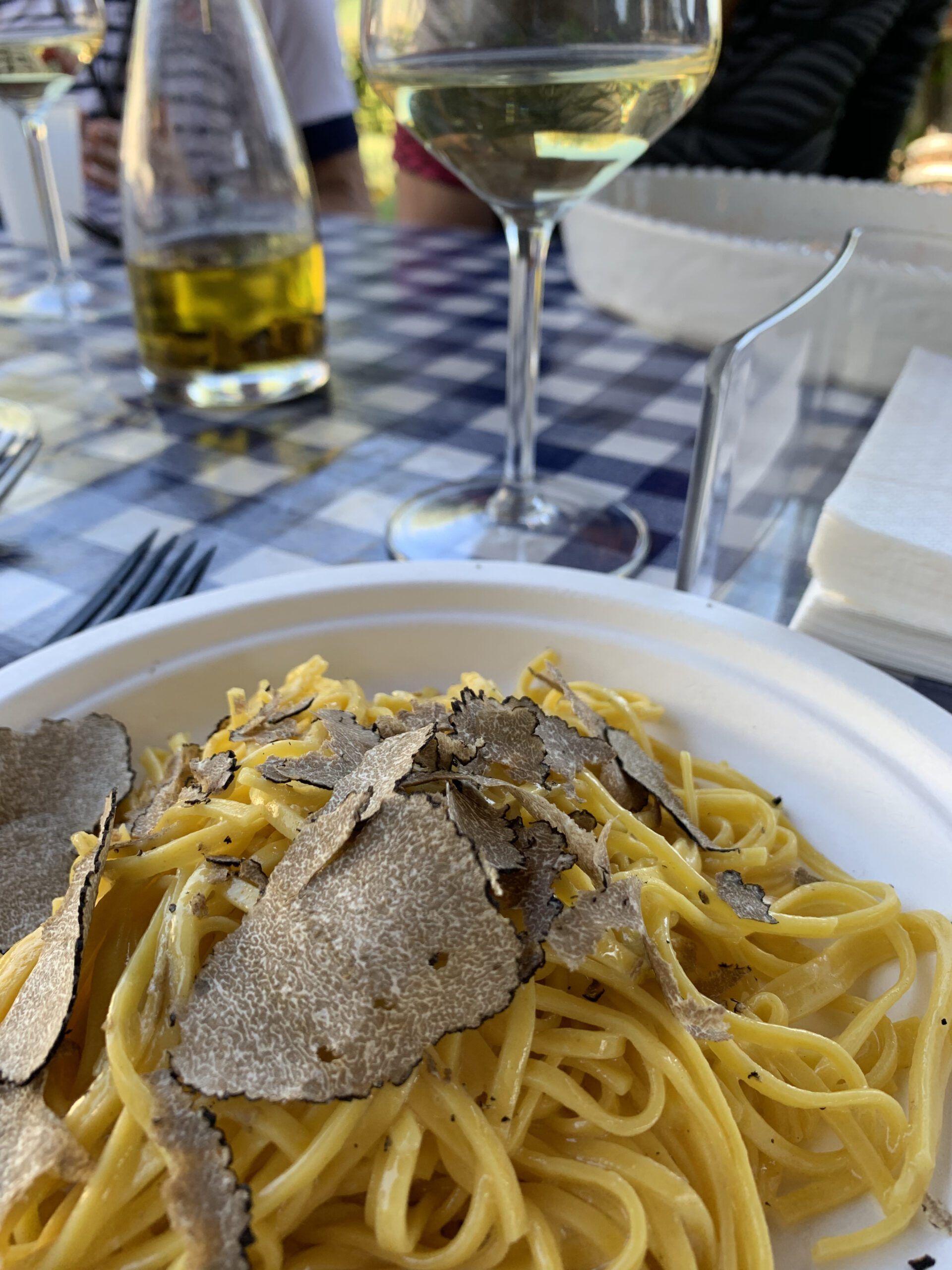 Truffle-themed lunch