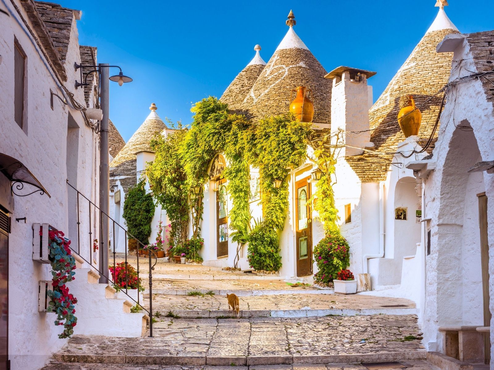 The trulli of Alberobello in Puglia