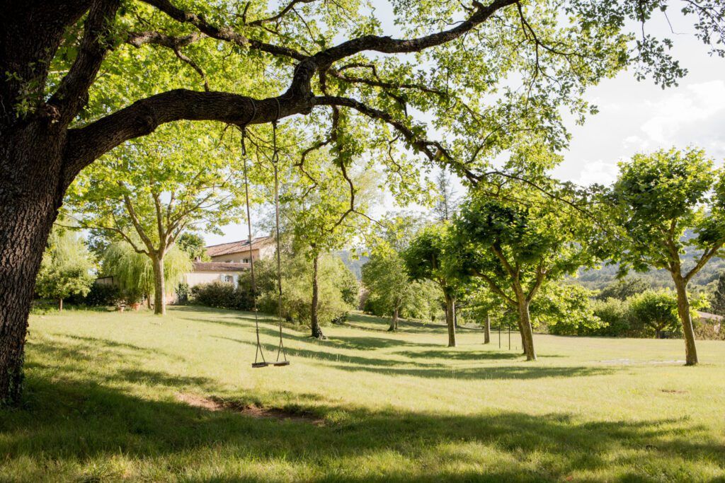 The garden at La Bastide de Moustiers