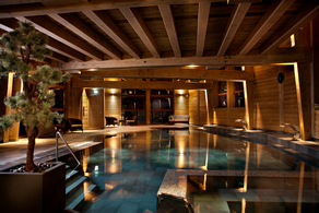 the well-being area at Hotel au coeur du village