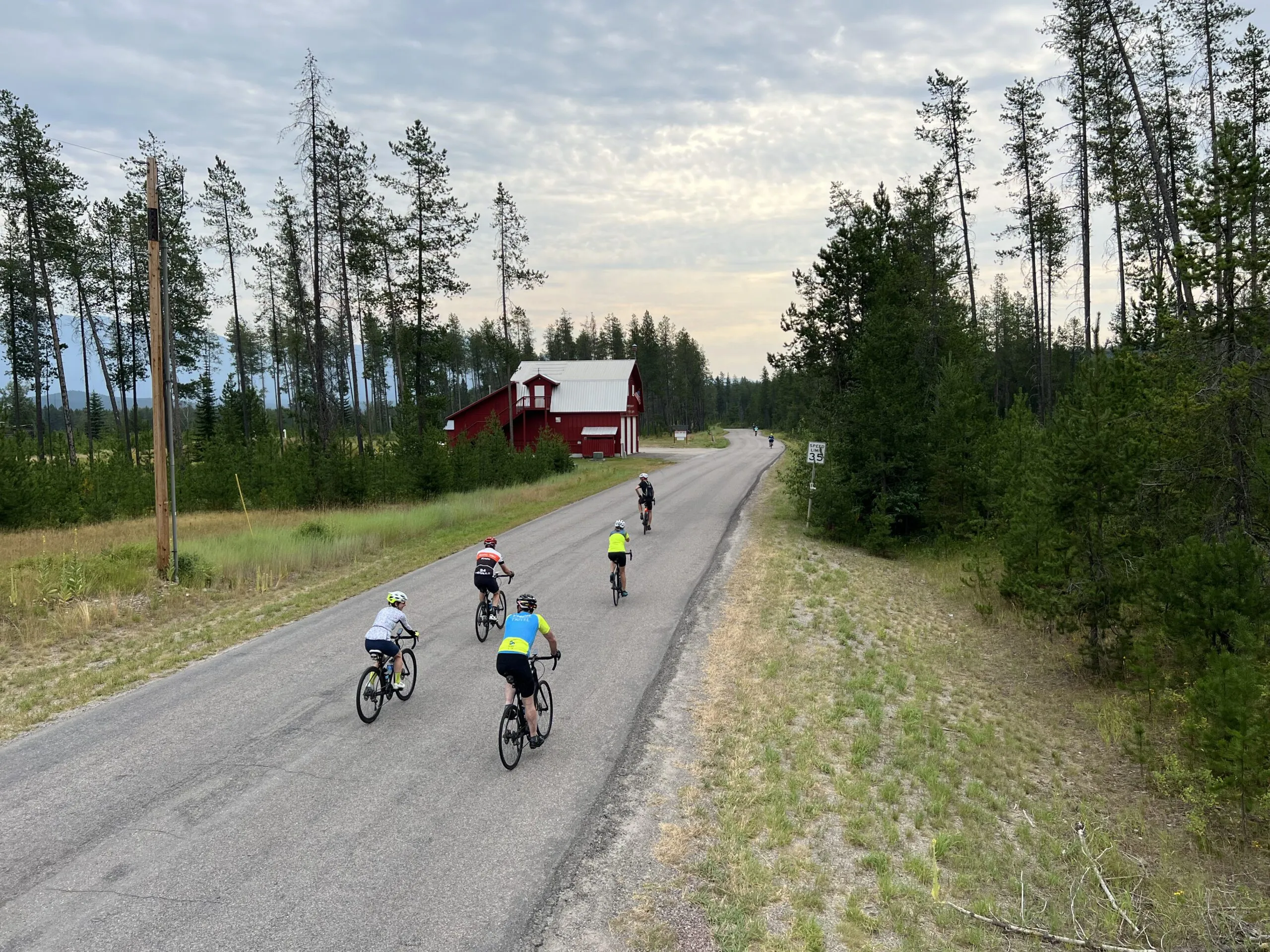 Early morning ride