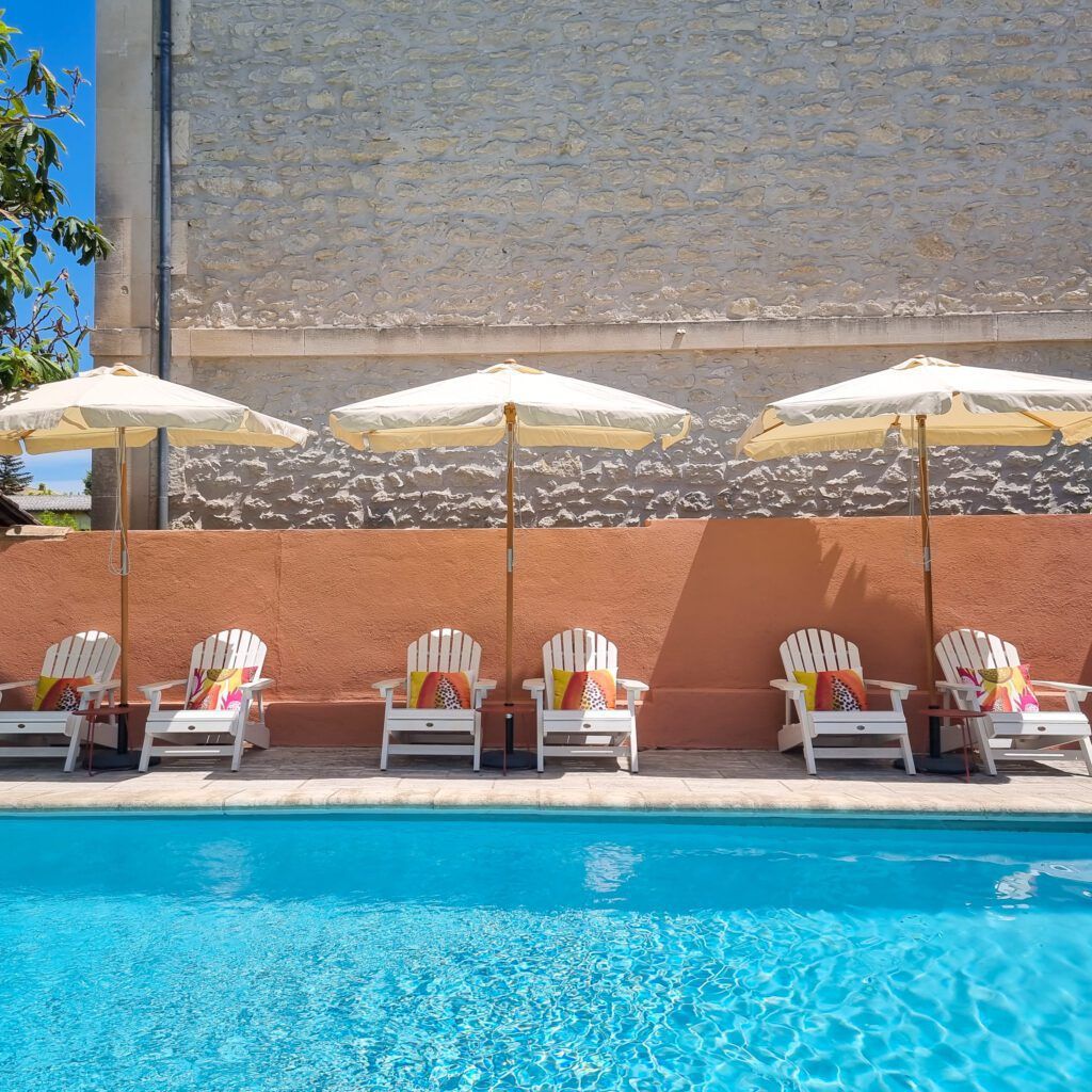 pool at hotel Sous les Figuiers