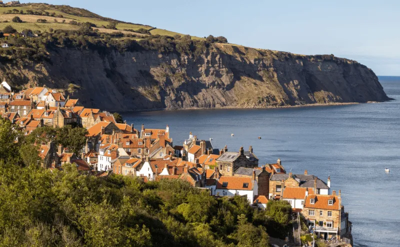 Robin Hoods Bay in Yorkshire, England