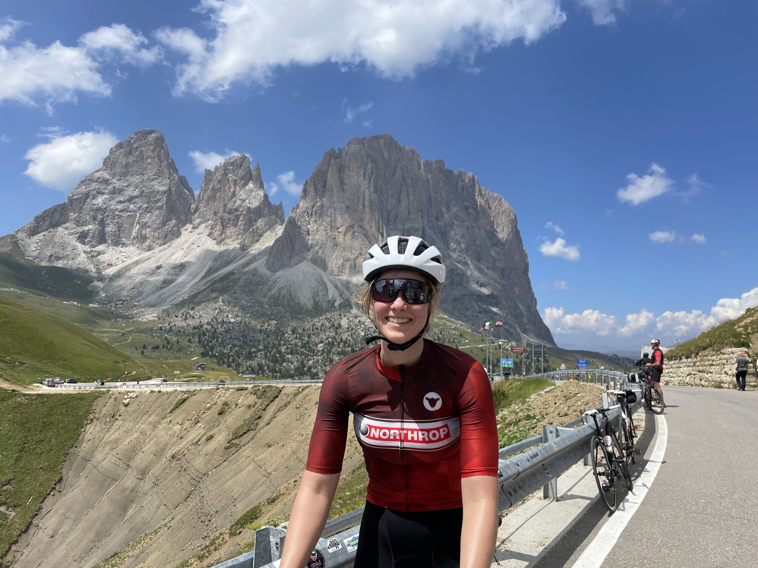 Val Gardena, a valley framed by famous 