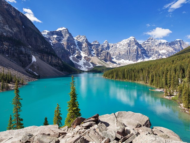 Moraine Lake and Lake Louise