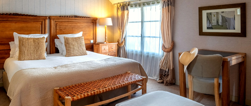 Double room in hotel la marine loire valley
