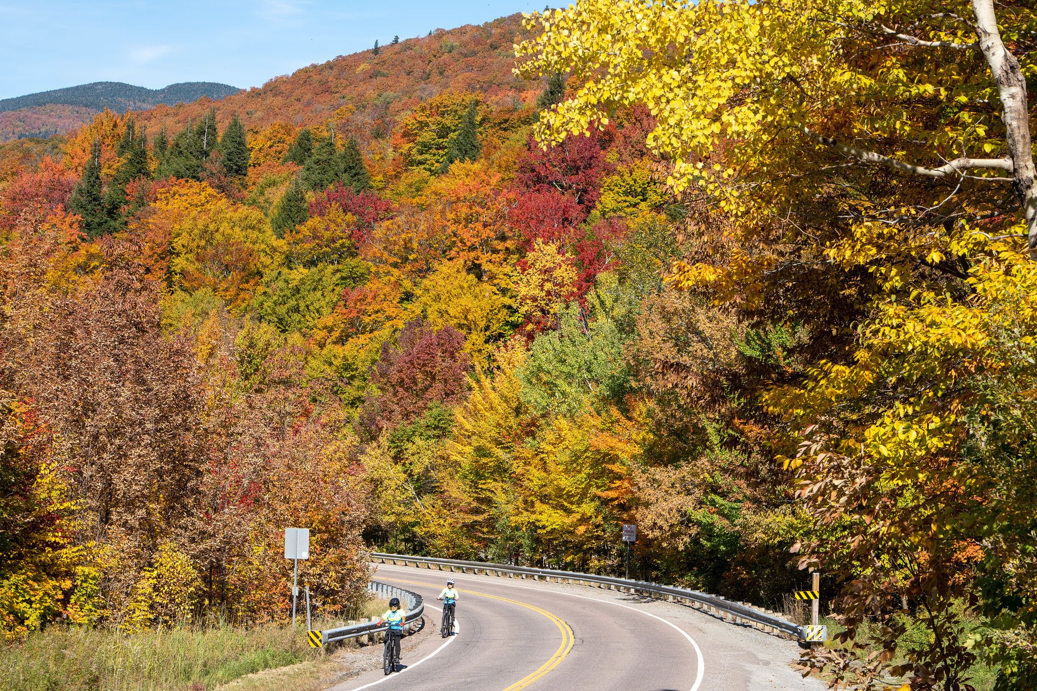 Tackle the climb up Smugglers' Notch