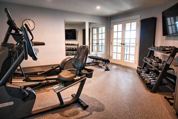 Cannery Pier hotel workout room
