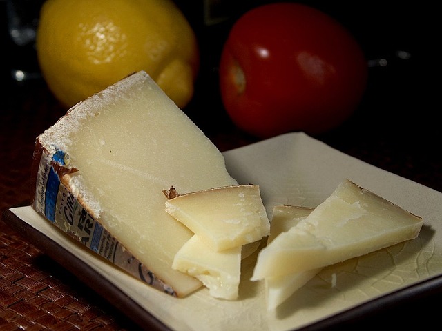 Taste Mondaino's speciality cheese 