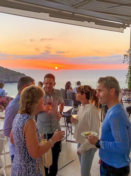 A happy hour social in Mallorca