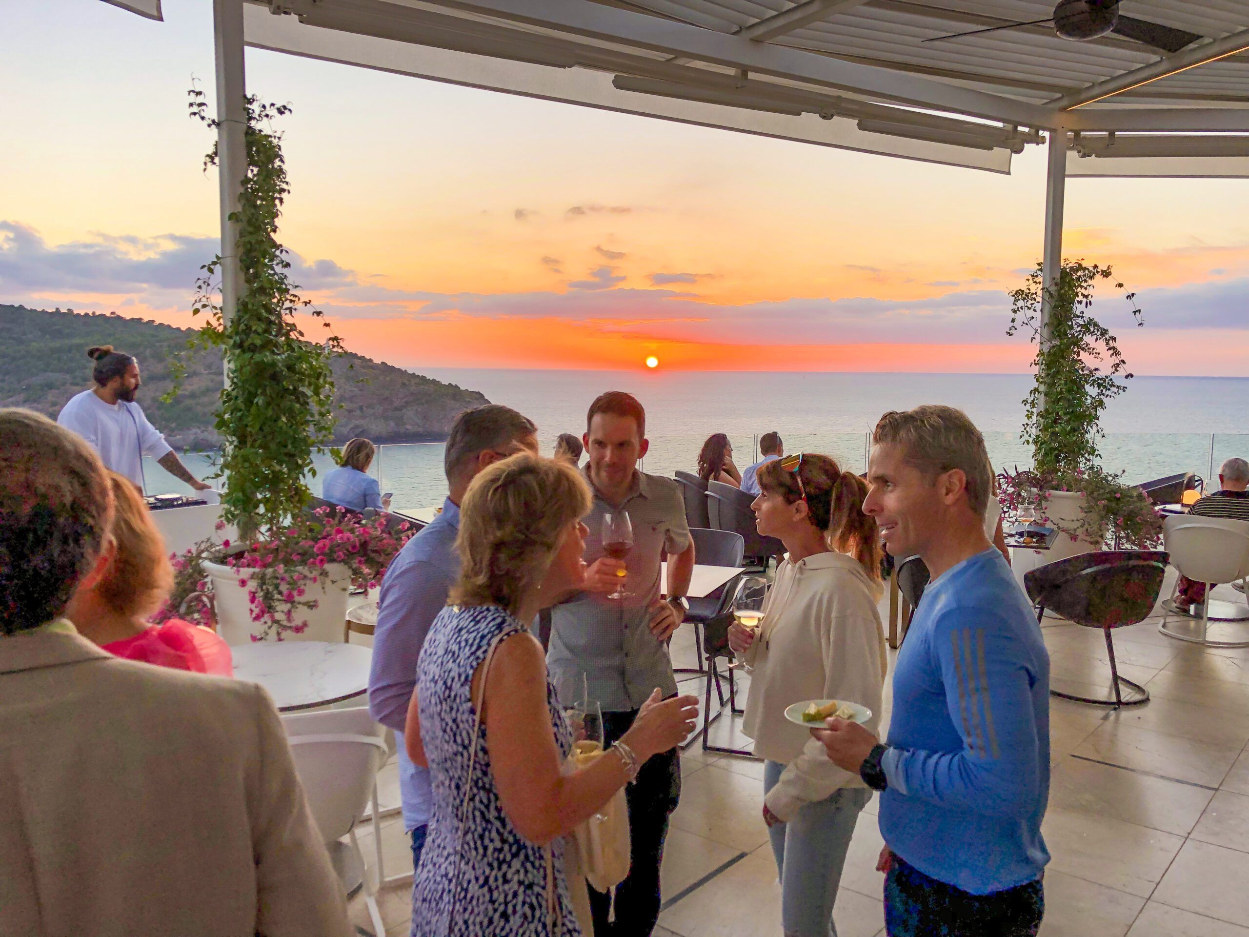 A happy hour social in Mallorca