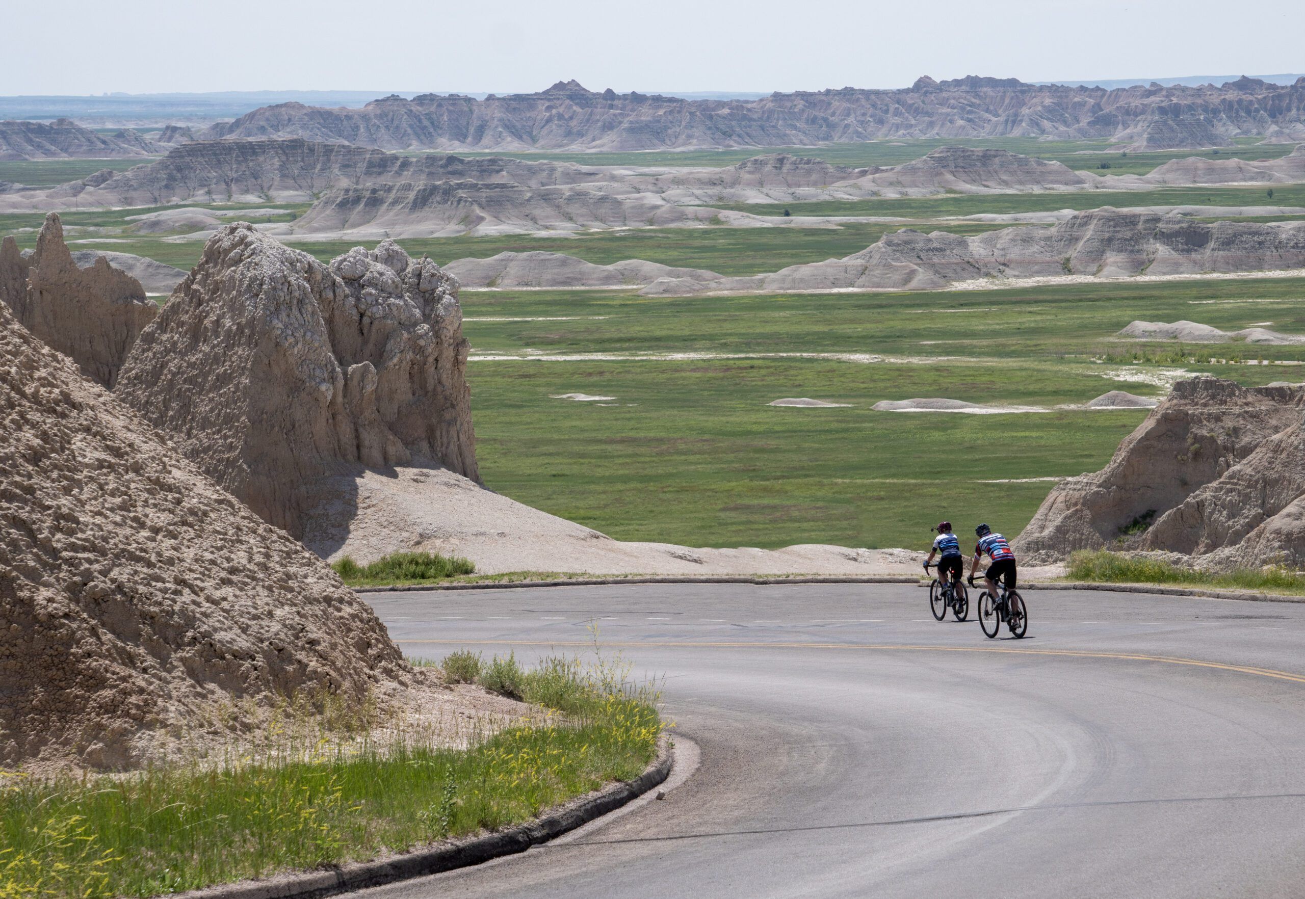 Ride through Badlands National Park