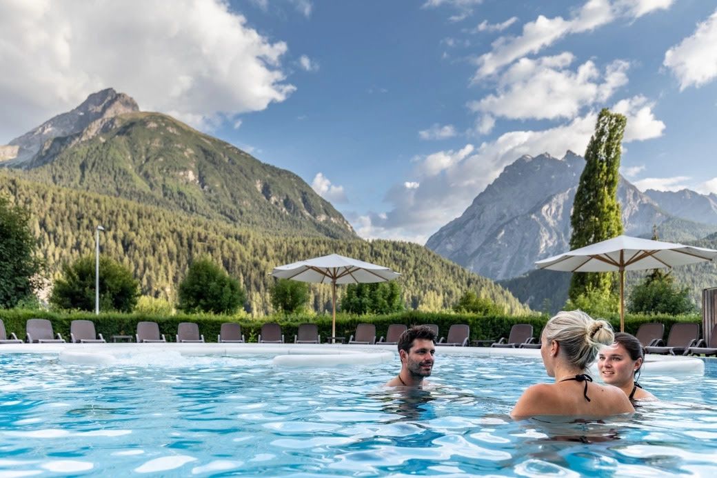 Visit the Bogn Engiadina Spa in Scuol