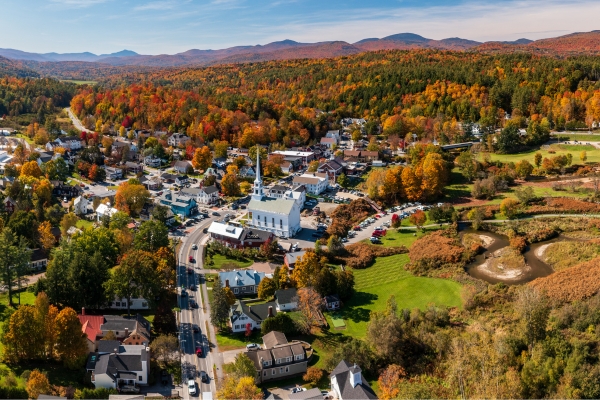 Welcome to Stowe, Vermont.