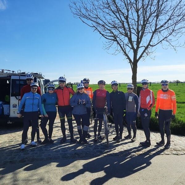 Ride in the Flemish countryside