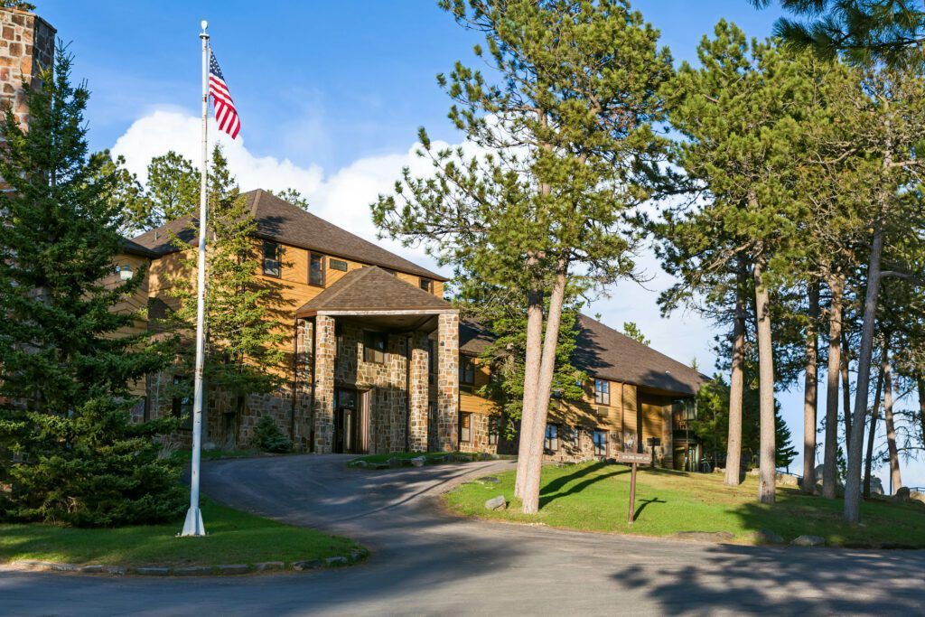 Outdoor view of Sylvan Lake Lodge