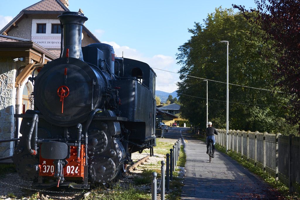 The old railway path 