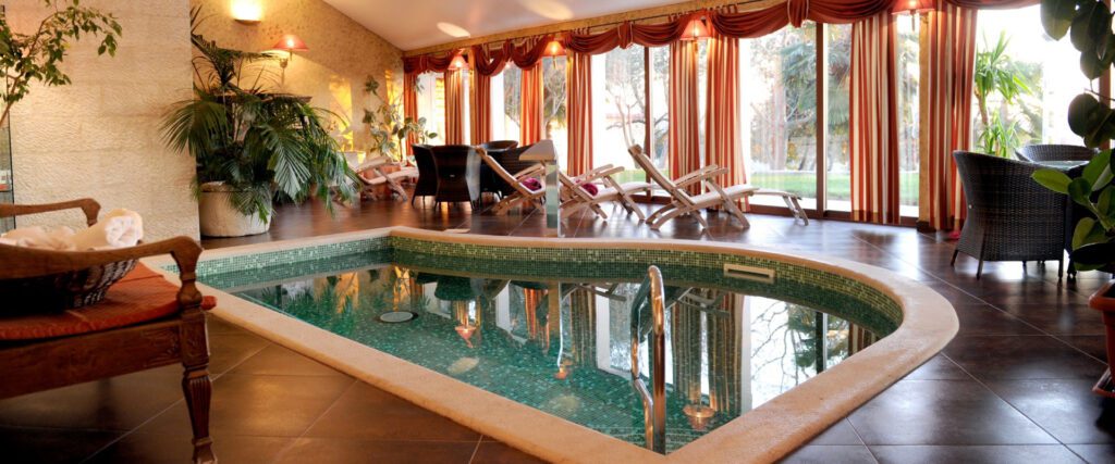 Spa and indoor pool at Hotel San Rocco