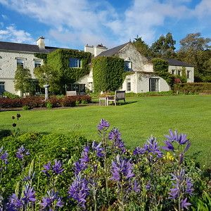 outside view of the gregans castle hotel in Ireland