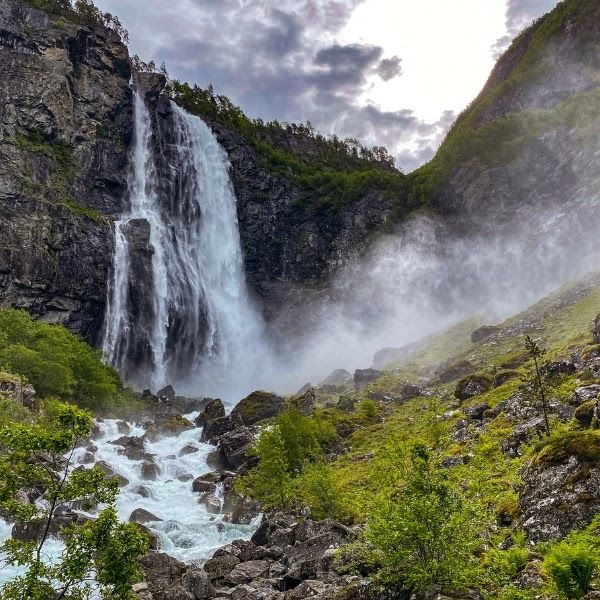 Feigefossen waterfalls