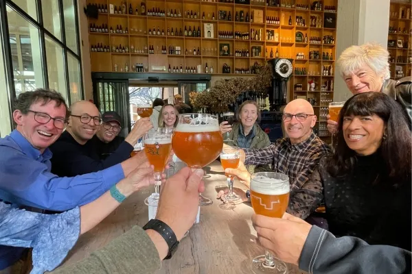 Guided visit of Bruges' oldest brewery, De Halve Maan