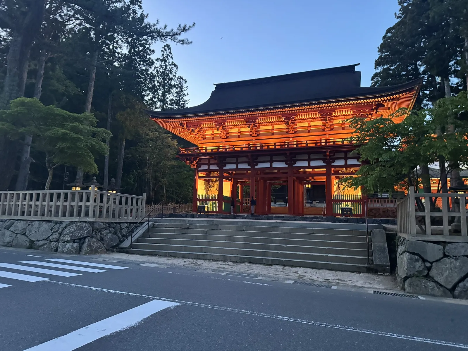 Roam the temples and cemeteries of Mount Koya (Koyasan) by night