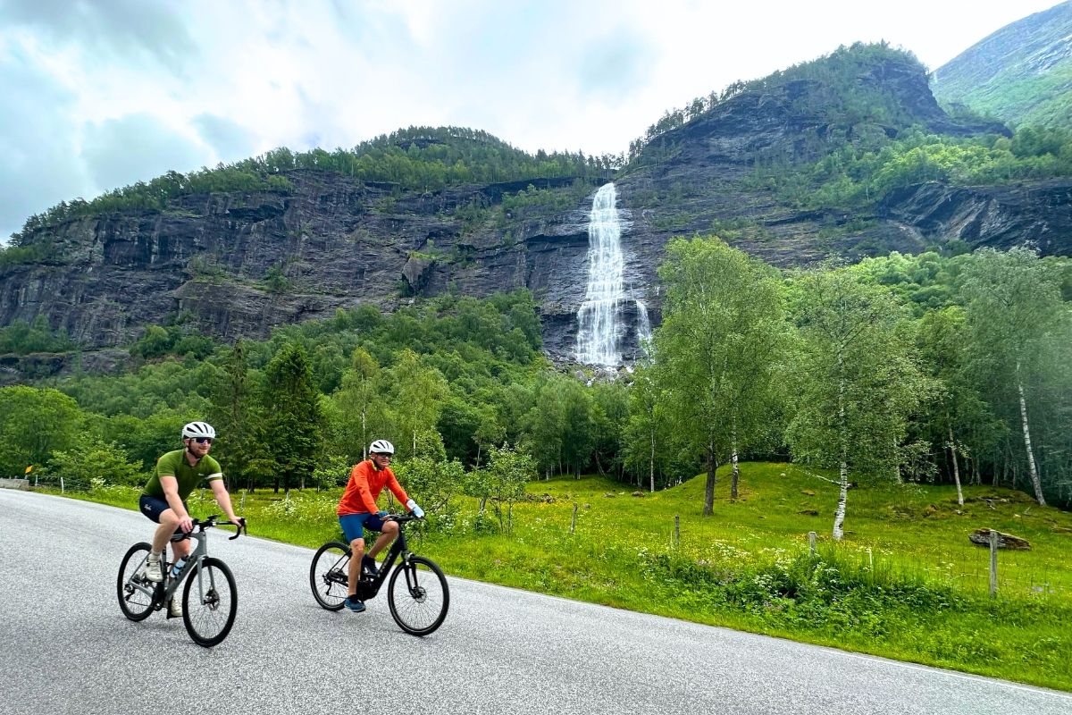 Feigefossen waterfalls