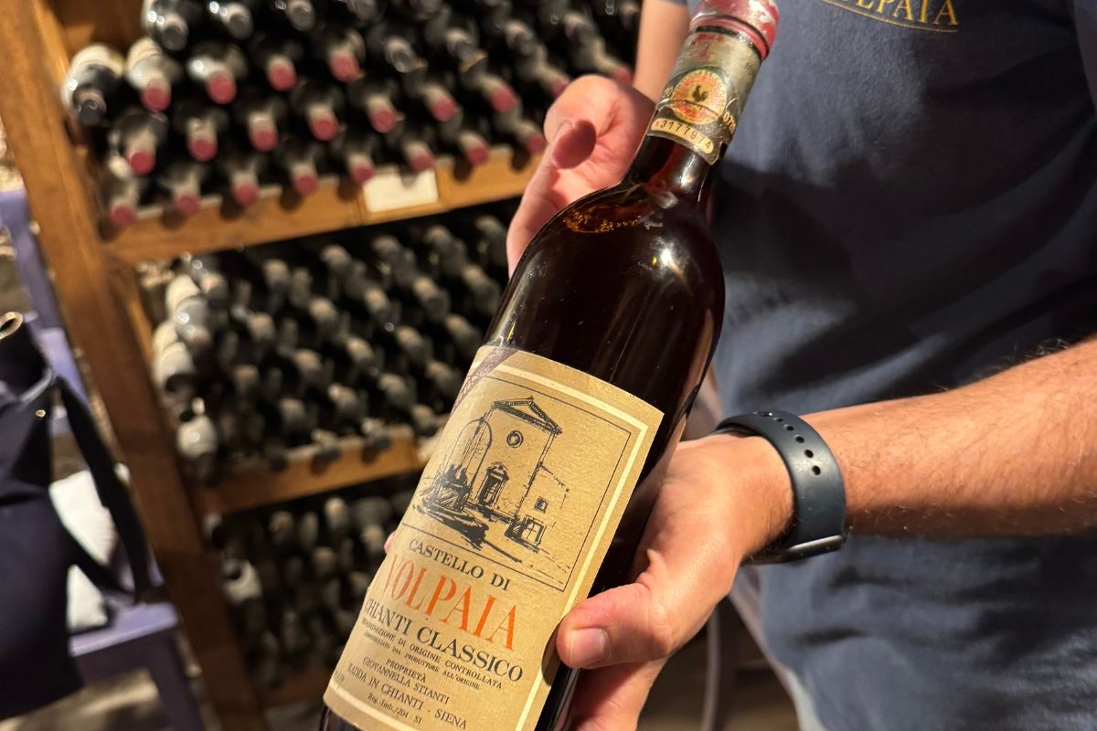 Wine tasting at Castello di Volpaia