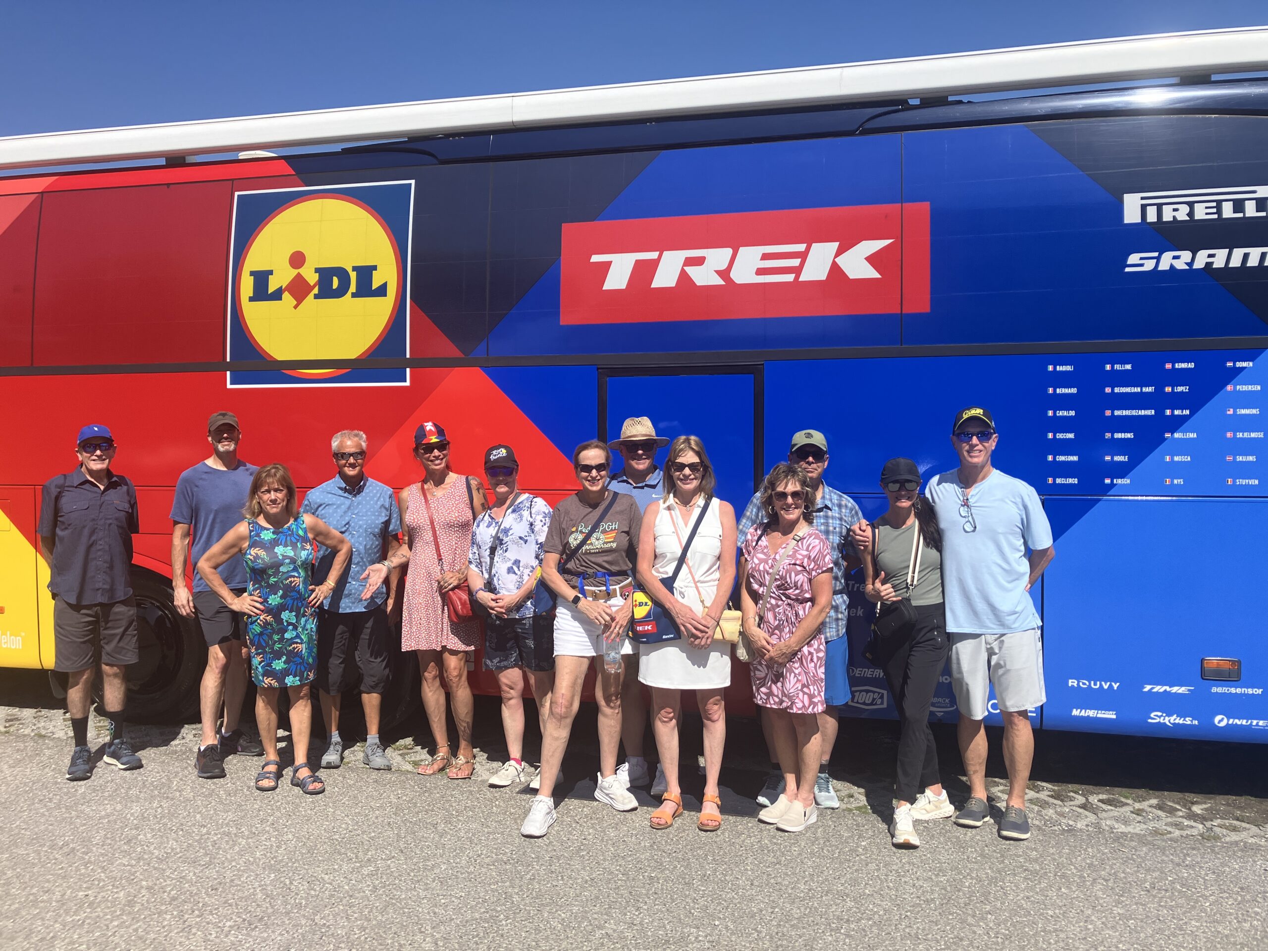  Enjoy an exclusive pro team Lidl-Trek event