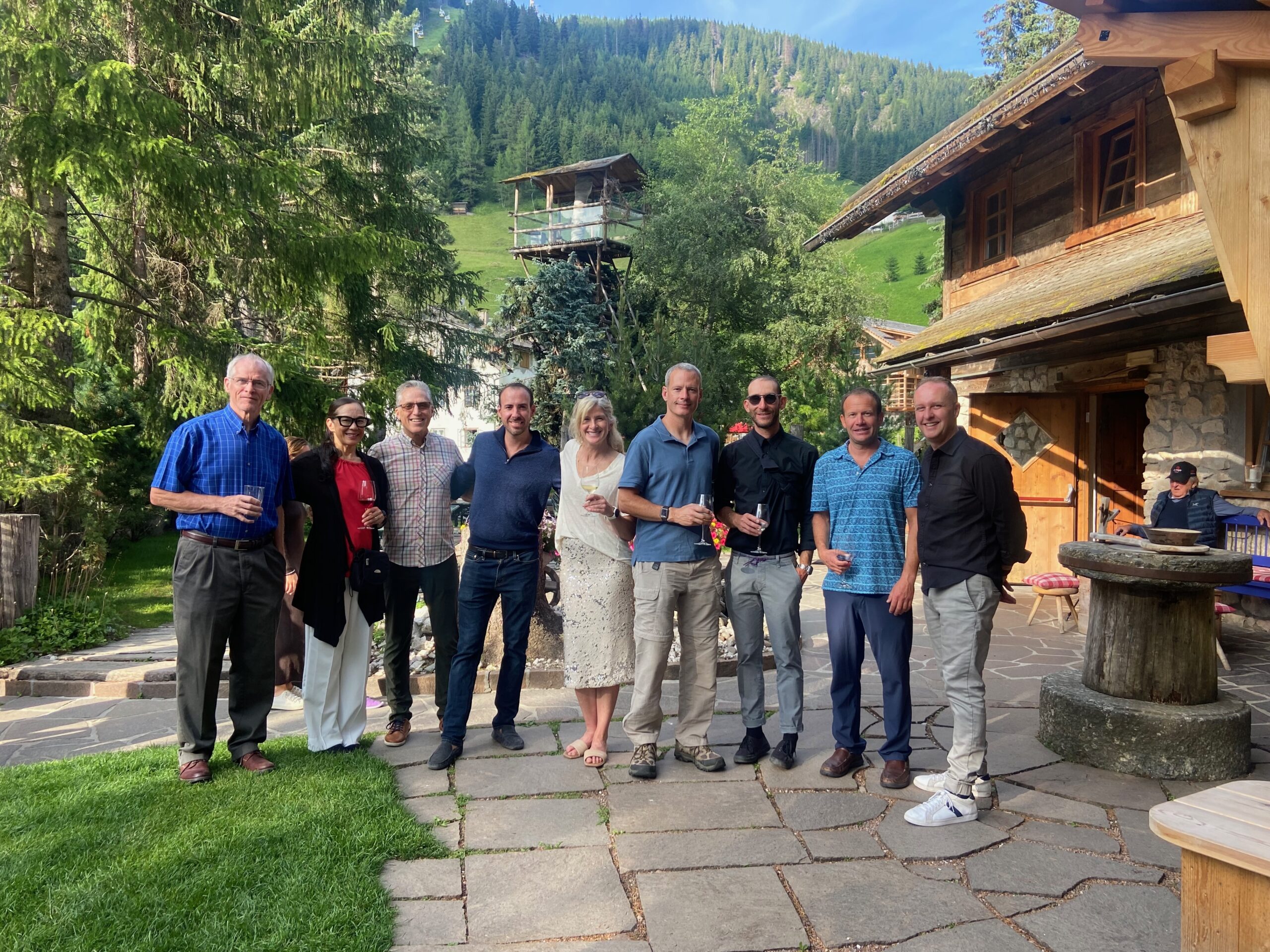 A relaxing stroll in Corvara 