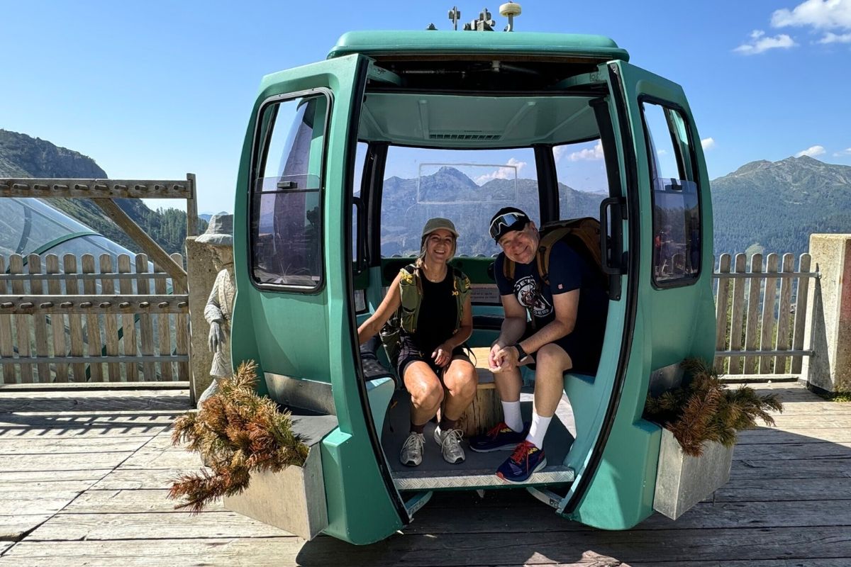 The lunar landscape of the Altopiano delle Pale