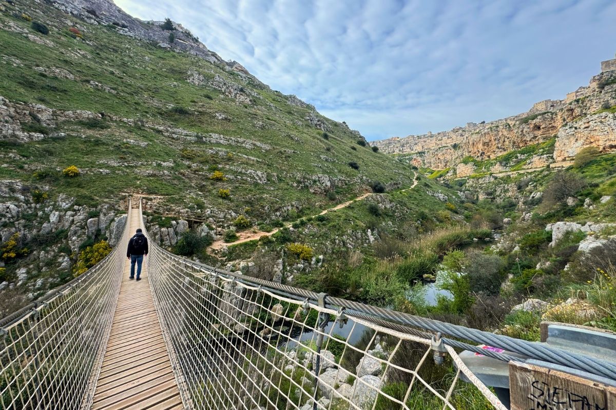Panoramic views of Matera