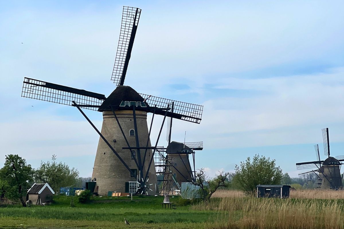 Peek inside a Dutch windmill