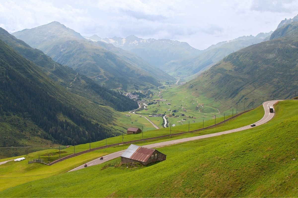 Oberalp Pass finale