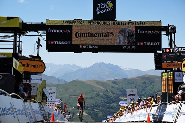 Tour de France in the Pyrénées
