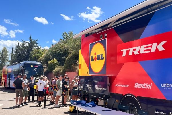 Meet and greet with the Lidl Trek team reps