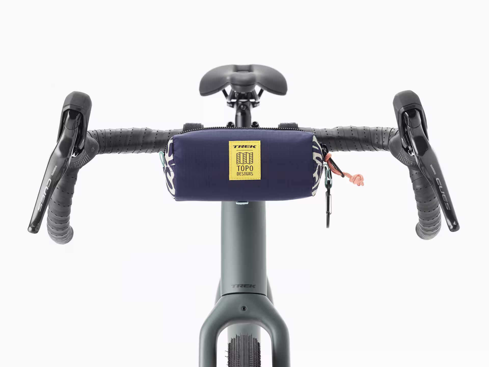Trek x Topo Designs bike handlebar bag