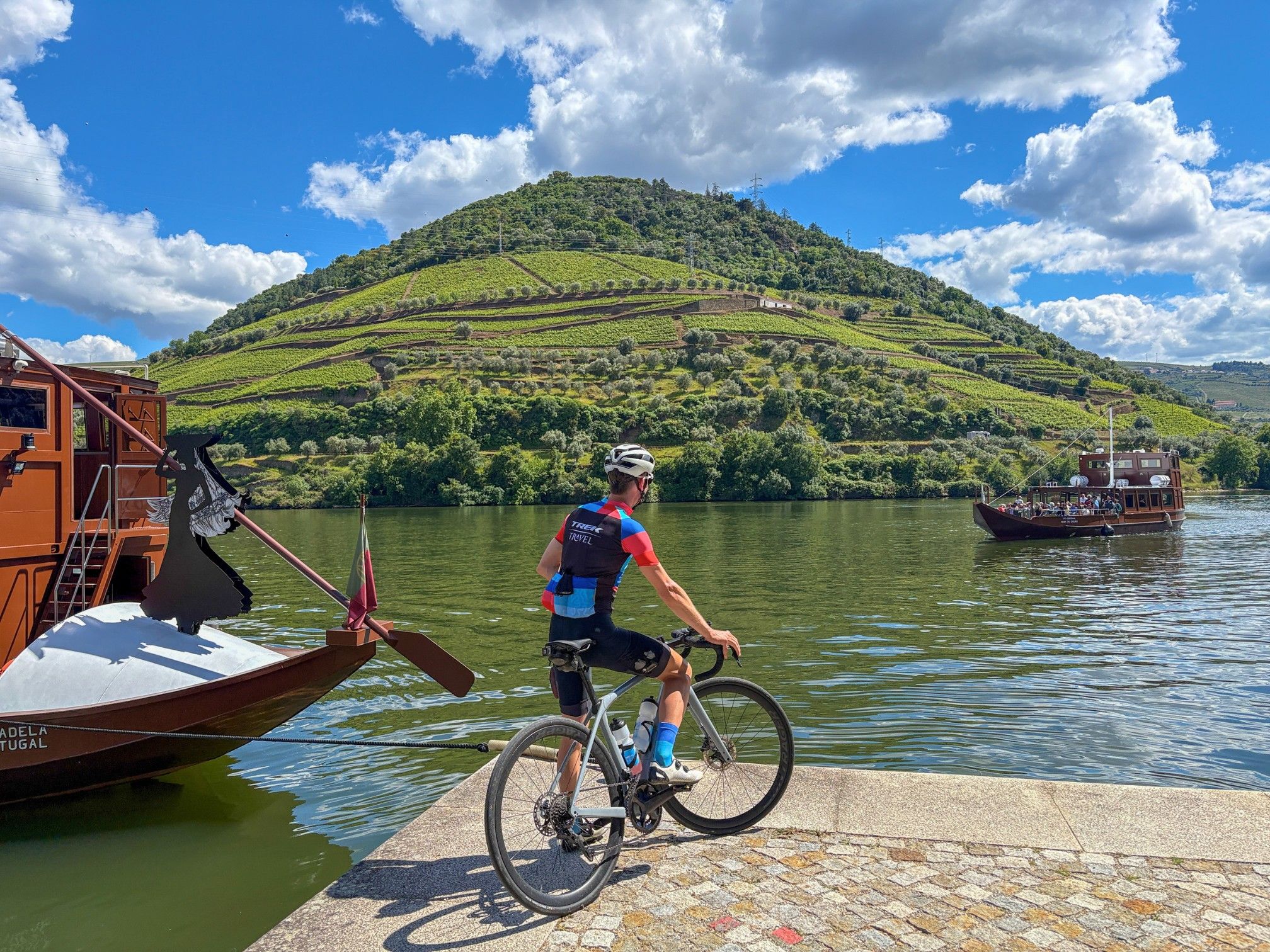 Traditional Douro riverboat
