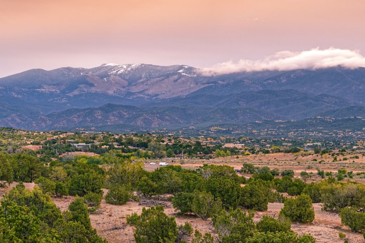 The Sangre de Cristo Foothills