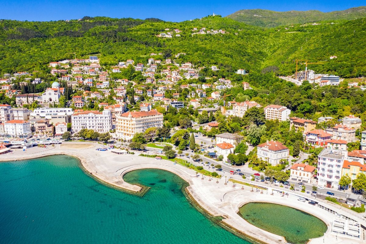 Country #7 — Croatia | First sight of the Adriatic