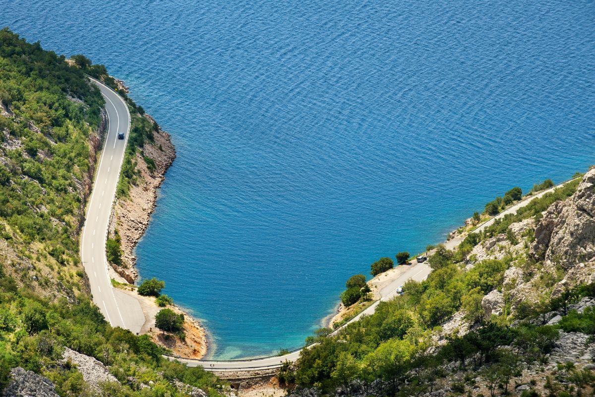 The Velebit cliffs