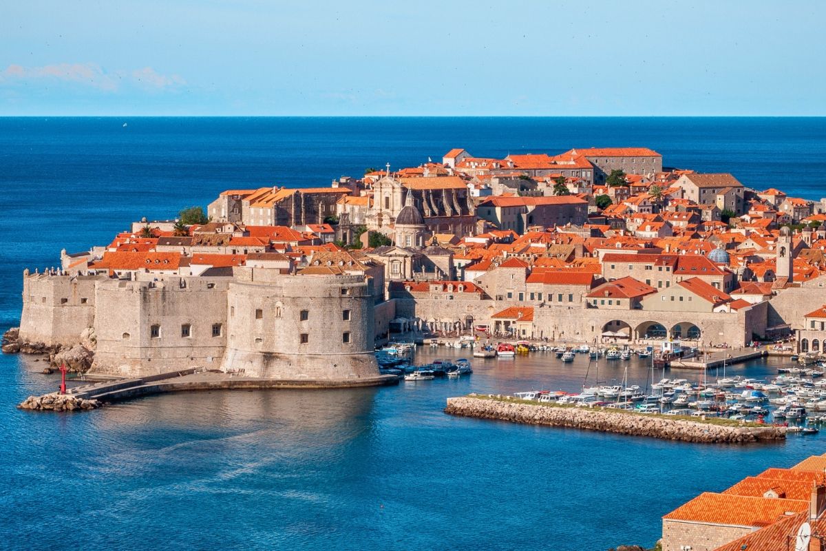 Arriving in Dubrovnik