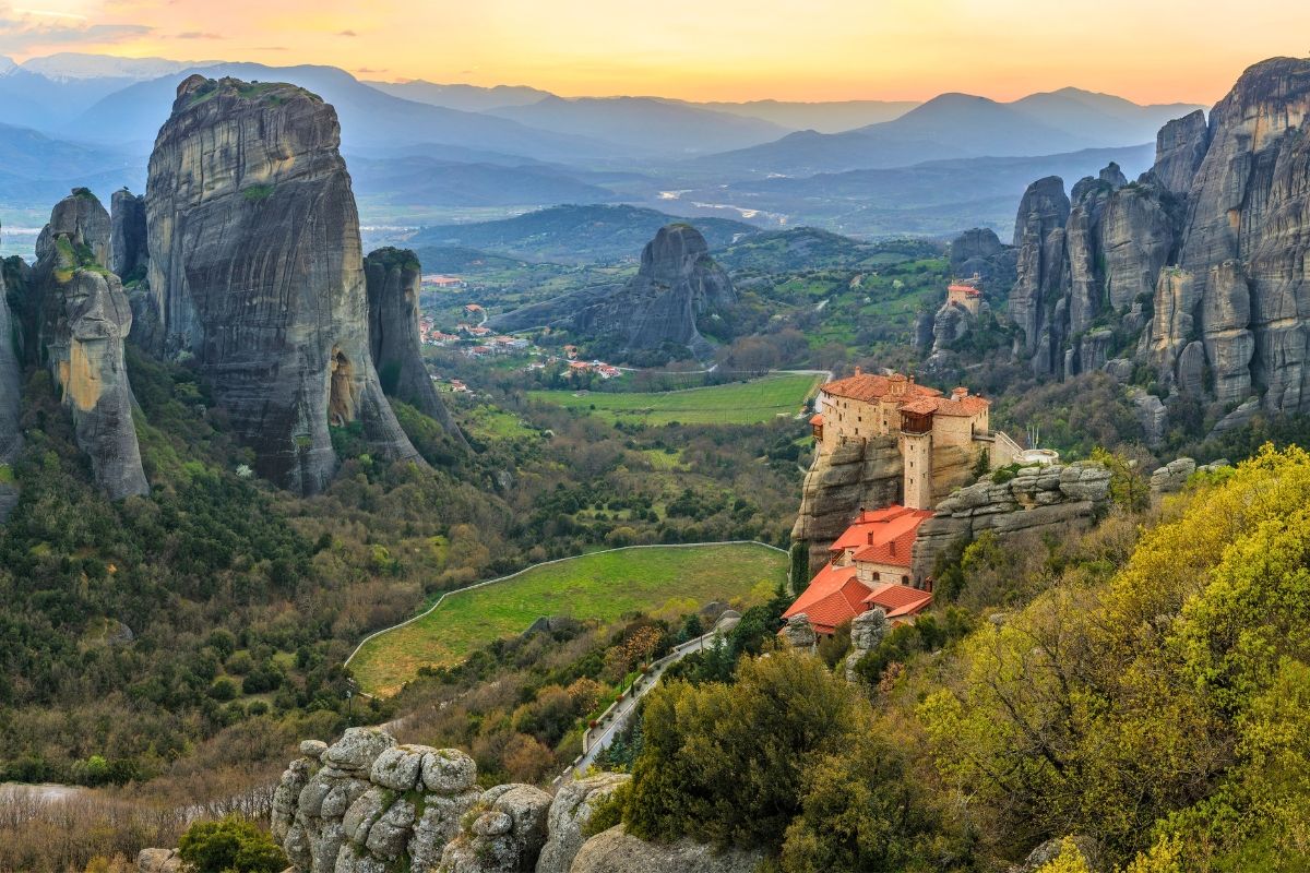 The monasteries of Meteora, a UNESCO World Heritage Site