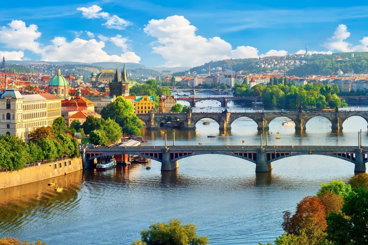 Country #3 — Czech Republic | Riding into Prague
